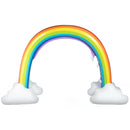 Inflatable Rainbow Sprinkler Backyard Games Outside Water Toy Yard by DirectDeals