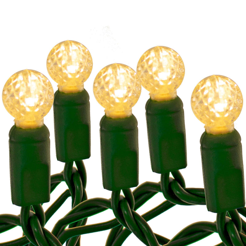 G12 LED Warm White Christmas Lights