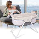 Portable Newborn Rocking Foldaway Baby Bassinet Crib-Gray by LJGDeals