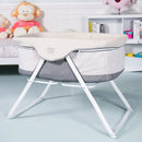 Portable Newborn Rocking Foldaway Baby Bassinet Crib-Gray by LJGDeals