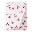 Turkish Cotton Christmas Flannel Sheet Set - Whittaker Collection by Great Bay Home