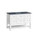 James Martin Breckenridge 48" Single Bathroom Vanity, Bright White
