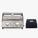G22 | Stainless Tabletop Propane Gas Grill by Monument Grills