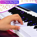 88-Key Portable Electronic Piano with Voice Function by LJGDeals