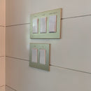 CleanPlate Wall Plate in Midcentury Gold for Rocker Switches