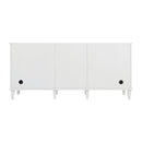 James Martin Lorelai 72" Double Bathroom Vanity, Bright White