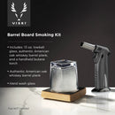 Barrel Board Smoking Kit by Viski