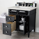 James Martin Brittany 30" Single Bathroom Vanity, Black Onyx