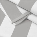 Cotton Velour Cabana Stripe Beach Towel - Novia Collection by Great Bay Home