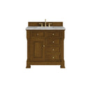 James Martin Brookfield 36" Single Bathroom Vanity, Honey Oak