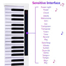 88-Key Portable Electronic Piano with Voice Function by LJGDeals