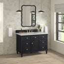James Martin Lorelai 48" Single Bathroom Vanity, Black Onyx