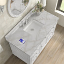 James Martin Lorelai 48" Single Bathroom Vanity, Bright White