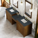 James Martin Bellshire 96" Double Bathroom Vanity, Honey Oak