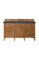 James Martin Brittany 60" Single Bathroom Vanity, Saddle Brown