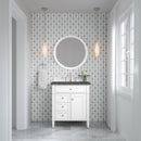 James Martin Brittany 30" Single Bathroom Vanity, Bright White