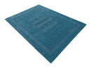 Hand Loomed Wool Area Rug with Traditional Persian Gabbeh Design by The Rug Decor