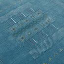 Hand Loomed Wool Area Rug with Traditional Persian Gabbeh Design by The Rug Decor