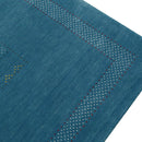 Hand Loomed Wool Area Rug with Traditional Persian Gabbeh Design by The Rug Decor