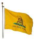 Gadsden Flag (Don't Tread on Me, Yellow) - Outdoor | Made in USA by Flagman of America