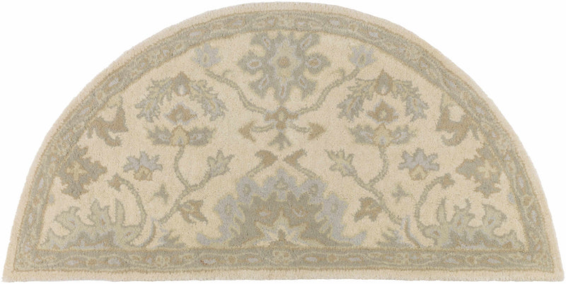 Hazen 1197 Hand Tufted Light Beige Wool Rug