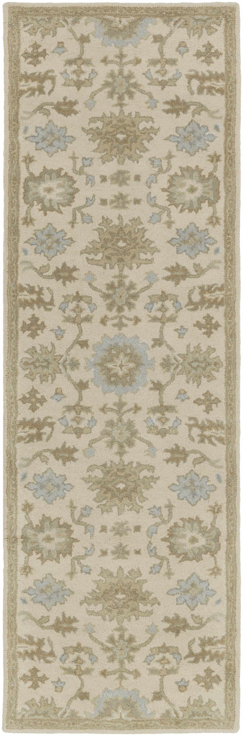 Hazen 1197 Hand Tufted Light Beige Wool Rug