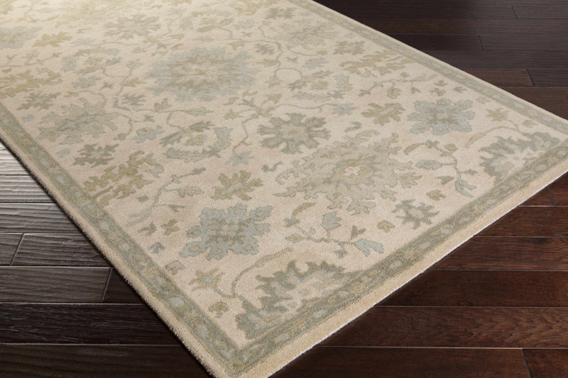 Hazen 1197 Hand Tufted Light Beige Wool Rug