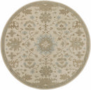 Hazen 1197 Hand Tufted Light Beige Wool Rug
