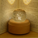 GobekUsa Crystal Ball Music Box: Rotating Light Projection, Birthday & Valentine's Day Gift