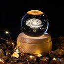 GobekUsa Crystal Ball Music Box: Rotating Light Projection, Birthday & Valentine's Day Gift