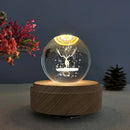 GobekUsa Crystal Ball Music Box: Rotating Light Projection, Birthday & Valentine's Day Gift