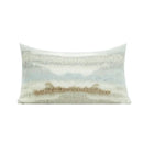 GobekUsa Galaxy Inspired Jupiter Nebula Square Cushion Covers in Coffee Blue Gradient