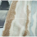 GobekUsa Galaxy Inspired Jupiter Nebula Square Cushion Covers in Coffee Blue Gradient
