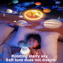 GobekUsa Galaxy Night Light Projector: 360° Adjustable Star Sky Lamp for Bedroom, Kids' Gift