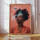 Cosmic Thoughts in an Orange Glow