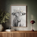 Rustic Daisy Cow
