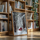 Sanctuary Beneath Snow-Covered Pines