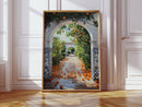 Sunlit Citrus Pathway