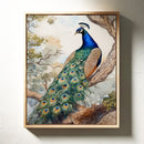 Emerald Peacock Elegance