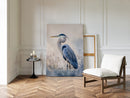 Serenity in Blue Feathers