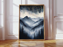 Starlit Peaks in Twilight