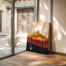 Desert Sunrise - Bold Landscape Art