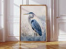 Serenity in Blue Feathers