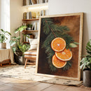 Citrus Amidst Pine Whispers