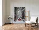 Sanctuary Beneath Snow-Covered Pines