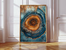 Oceanic Harmony - Geode Art