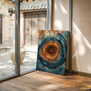 Ethereal Geode - Abstract Mineral Art