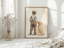Timeless Companions in Sepia