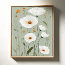 Tranquil Meadows - Modern Floral Canvas Art