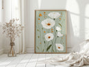 Tranquil Meadows - Modern Floral Canvas Art